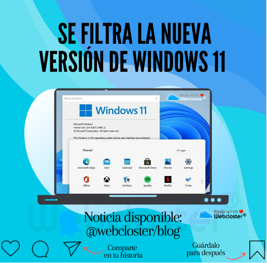 Se filtra la nueva versión de Windows 11 